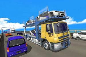 Car Transporter Truck Parking Driving 2019 3